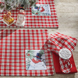 Flurry Snowman Napkins-Lange General Store