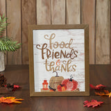 Food Friends & Thanks Wall Sign-Lange General Store