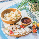 Football Shaped Cutting Board & Charcuterie Serving Tray-Lange General Store