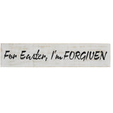 For Easter I'm Forgiven Wooden Sign-Lange General Store