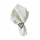 Forged Heart Napkin Rings-Lange General Store