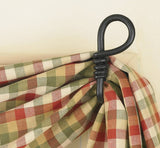 Forged Loop Curtain Hooks-Lange General Store