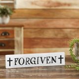 Forgiven with Crosses Wooden Sign-Lange General Store