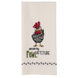 Fowl Attitude Dishtowel-Lange General Store