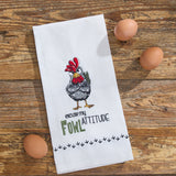 Fowl Attitude Dishtowel-Lange General Store
