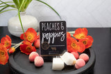 Fragrance Melts - Peaches & Poppies-Lange General Store