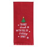 Full Of Holiday Spirit Dishtowel-Lange General Store