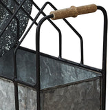 Galvanized Metal Plate Rack-Lange General Store