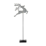 Galvanized Metal Reindeer-Lange General Store