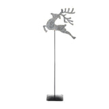 Galvanized Metal Reindeer-Lange General Store