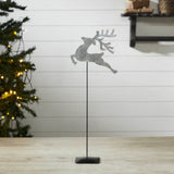 Galvanized Metal Reindeer-Lange General Store