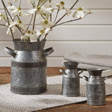 Galvanized Milk Can Salt & Pepper Shakers-Lange General Store