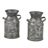 Galvanized Milk Can Salt & Pepper Shakers-Lange General Store