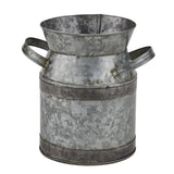 Galvanized Milk Can Utensil Crock