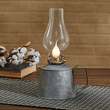 Galvanized Oil Lamp-Lange General Store