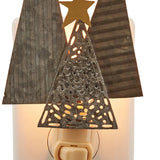 Galvanized Trees Night Light-Lange General Store