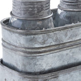 Galvanized Tub Salt & Pepper Shakers-Lange General Store