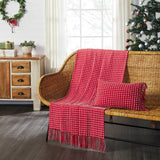 Galven Red and White Throw-Lange General Store