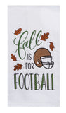 Game On Fall Football Embroidered Terry Towel-Lange General Store