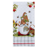 Garden Bee Gnome Terry Towel-Lange General Store