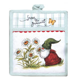 Garden Gnomes Pot Holder-Lange General Store