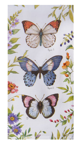 Garden Walk Butterflies Terry Towel-Lange General Store