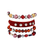 Garnet Hill Point Stacked Bracelet-Lange General Store