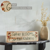 Gather Blooms Spread Kindness Wall Sign-Lange General Store