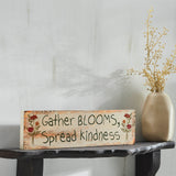 Gather Blooms Spread Kindness Wall Sign-Lange General Store