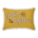 Gather Together Fall Leaves Pillow-Lange General Store