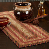 Ginger Spice Braided Table Runner-Lange General Store