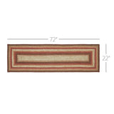 Ginger Spice Collection Braided Rugs - Rectangle-Lange General Store