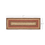 Ginger Spice Collection Braided Rugs - Rectangle-Lange General Store