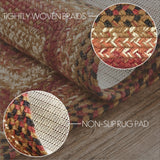 Ginger Spice Collection Braided Rugs - Rectangle-Lange General Store