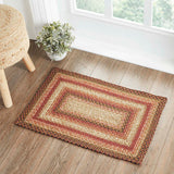 Ginger Spice Collection Braided Rugs - Rectangle-Lange General Store