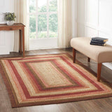 Ginger Spice Collection Braided Rugs - Rectangle-Lange General Store