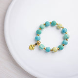 Flamingo Blue Girls Bracelet-Lange General Store