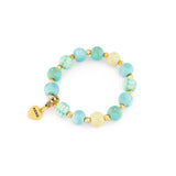 Flamingo Blue Girls Bracelet-Lange General Store