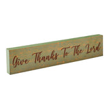 Give Thanks To The Lord Sign-Lange General Store