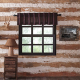 Glennock Plaid Valance-Lange General Store