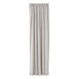 Annie Grey Buffalo Check Extra Long Panel Curtain-Lange General Store