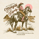 Grace & Truth Cowgirl Strength Women's T-Shirt-Lange General Store