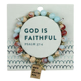 Grace & Truth God Is Faithful Keepsake Bracelet-Lange General Store