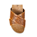 Gracie Hand Tooled Sandals-Lange General Store