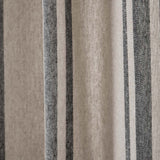 Grain Sack Charcoal Short Panel Curtains-Lange General Store