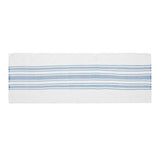 Grain Sack Stripe Blue Table Runners-Lange General Store