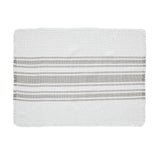 Grain Sack Stripe Grey Placemats-Lange General Store