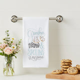 Grandma Is The Name Embroidered Flour Sack Towel-Lange General Store