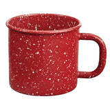 Granite Enamelware Mug Set - Red-Lange General Store