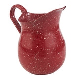 Granite Enamelware Pitcher - Red-Lange General Store